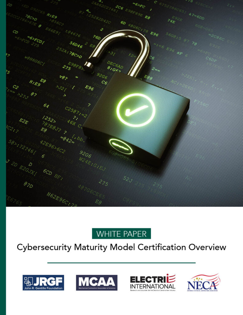 Cybersecurity Maturity Model Certification (CMMC) Overview 2024 ...