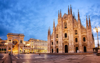 Milan Cathedral, Duomo di Milano, one of the largest churches in the world